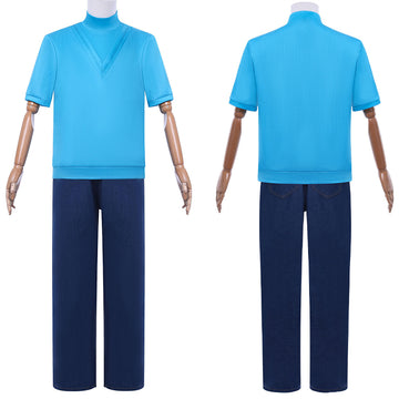 A Minecraft Movie Steve Cosplay Costume Halloween Full Suit BEcostume